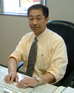 社長近影